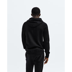 Reigning Champ Men Knit Mid Wt Terry Pullover Hoodie Black RC-3206-BLK - SWEATERS - Canada