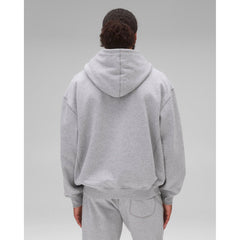 Reigning Champ Men Knit Midweight Fleece 97 Hoodie Heather Grey - SWEATERS - Canada