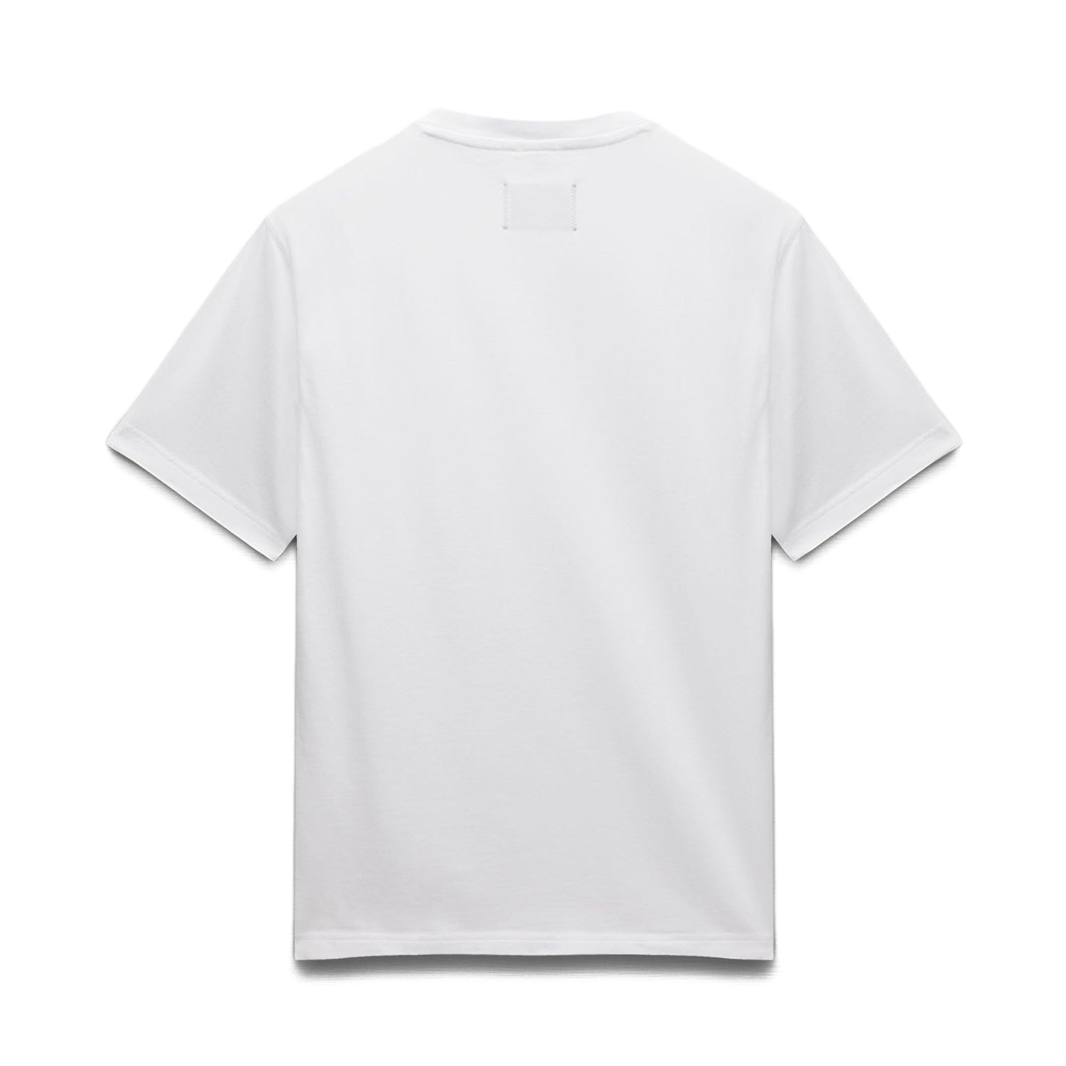 Reigning Champ Men Knit Midweight Jersey Arch Logo T-Shirt White - T-SHIRTS - Canada