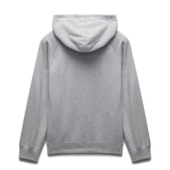 Reigning Champ Men Knit Midweight Terry Arch Logo Hoodie Heather Grey - SWEATERS - Canada