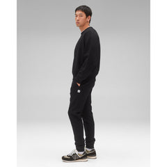 Reigning Champ Men Knit Midweight Terry Slim Sweatpant Black RC-5587-BLK - BOTTOMS - Canada