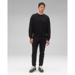 Decrease quantity for Reigning Champ Men Knit Midweight Terry Slim Sweatpant Black RC-5587-BLK - BOTTOMS - Canada