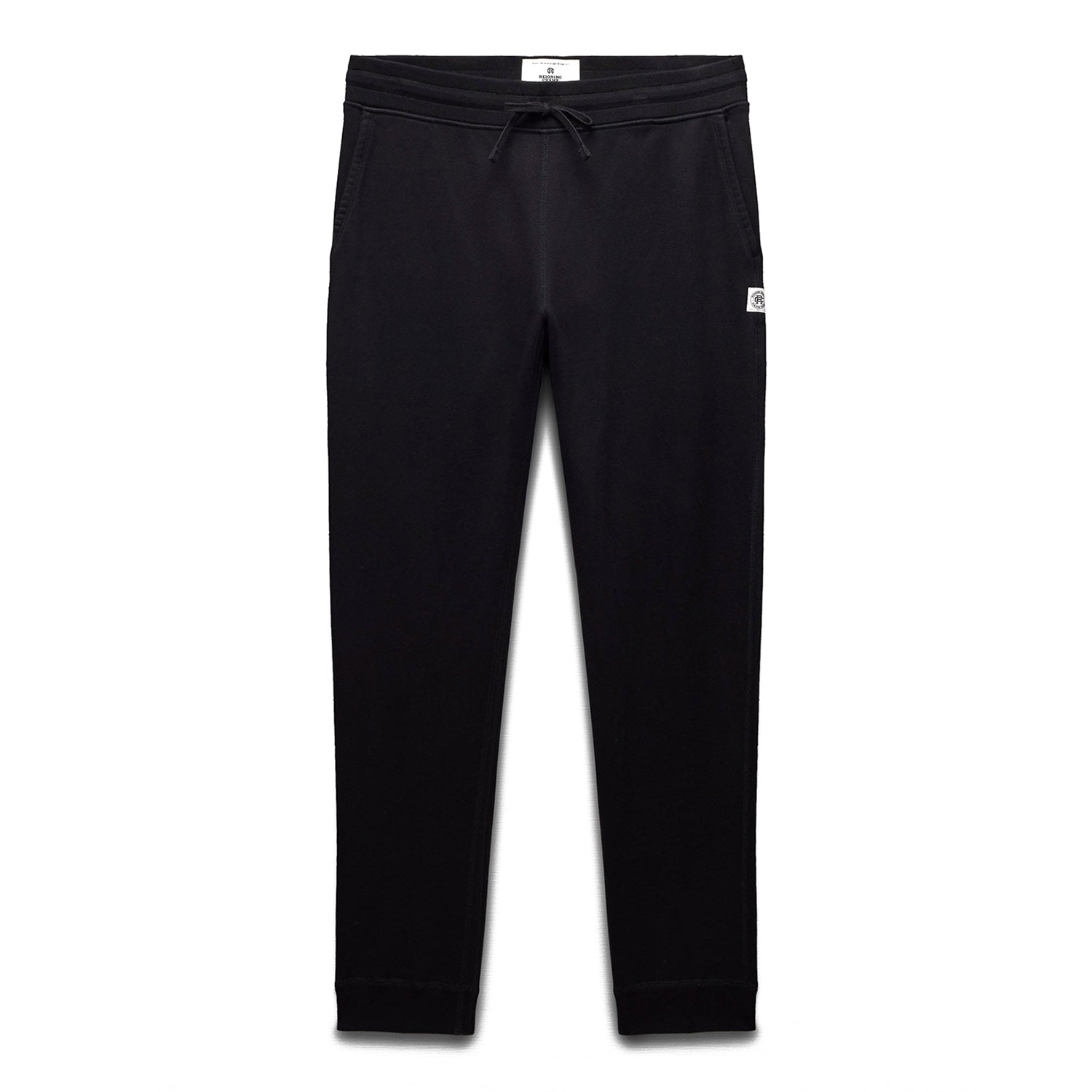 Reigning Champ Men Knit Midweight Terry Slim Sweatpant Black RC-5587-BLK - BOTTOMS - Canada