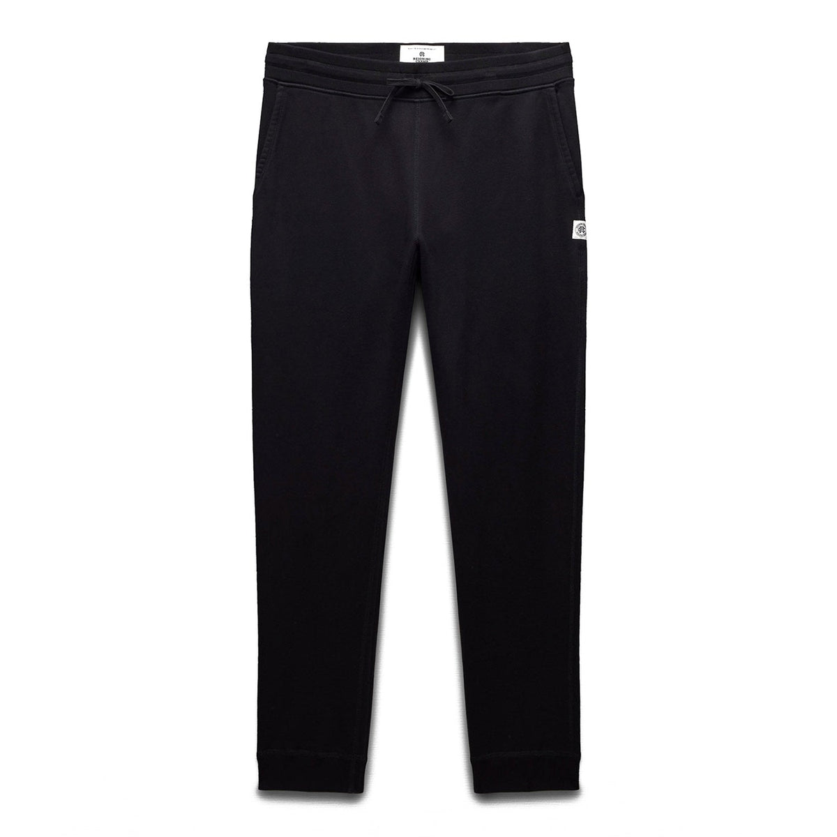 Decrease quantity for Reigning Champ Men Knit Midweight Terry Slim Sweatpant Black RC-5587-BLK - BOTTOMS - Canada