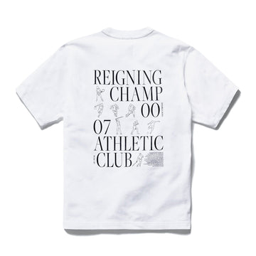 Reigning Champ Men Knit Rcac T-Shirt White RC-1488-WHT - T-SHIRTS - Canada