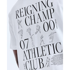 Reigning Champ Men Knit Rcac T-Shirt White RC-1488-WHT - T-SHIRTS - Canada