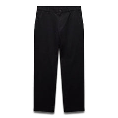 Reigning Champ Men Woven Cotton Chino Ivy Pant Black - BOTTOMS - Canada