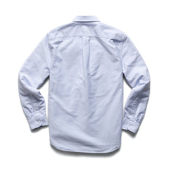 Reigning Champ Men Woven Windsor Oxford Shirt Light Blue RC-8000-LBLU - TOPS - Canada