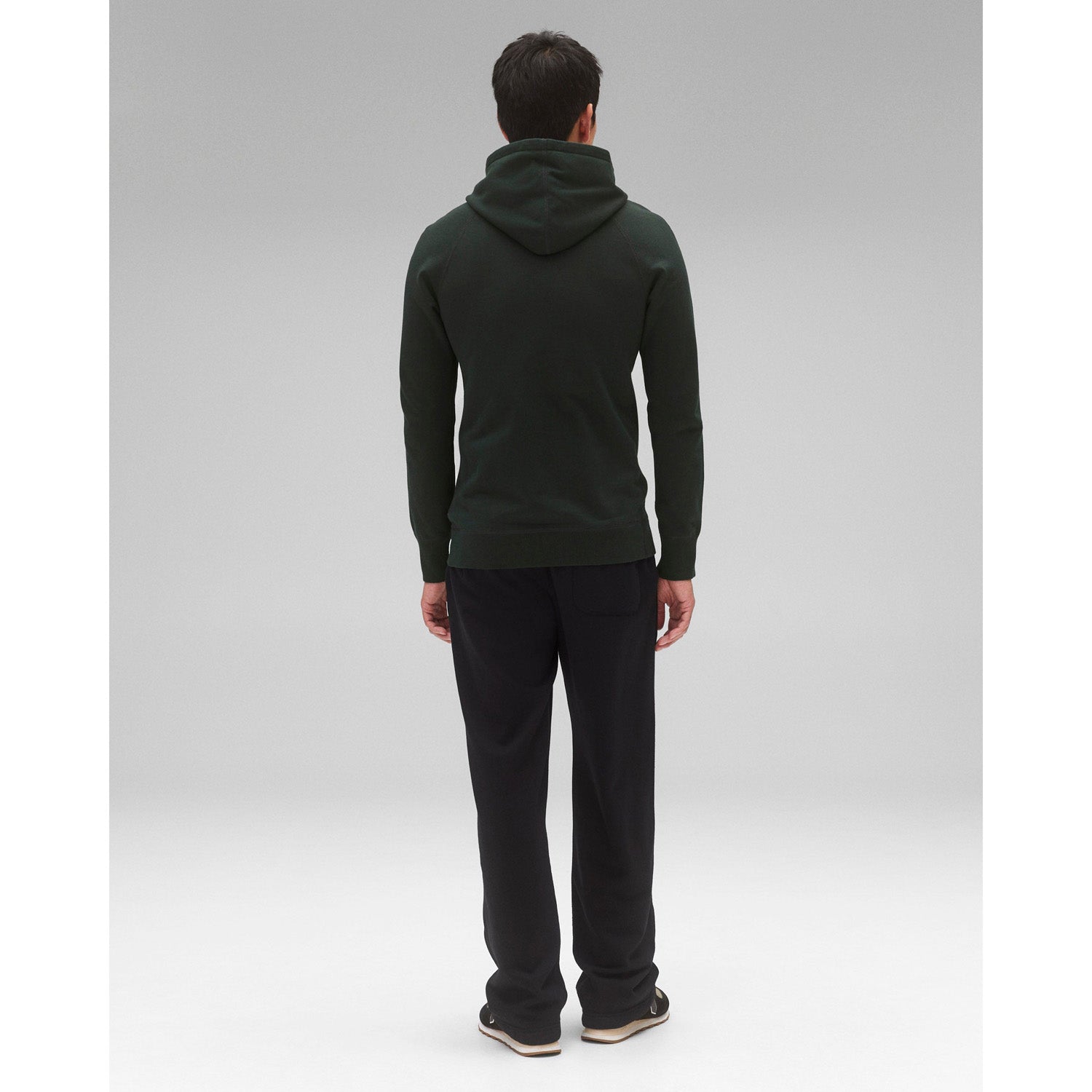 Reigning Champ Men’s Knit Midweight Terry Slim Hoodie Petrol RC-3991-PET - SWEATERS - Canada