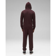 Reigning Champ Men’s Knit Midweight Terry Slim Zip Hoodie Ox Blood RC-3990-OXB - SWEATERS - Canada