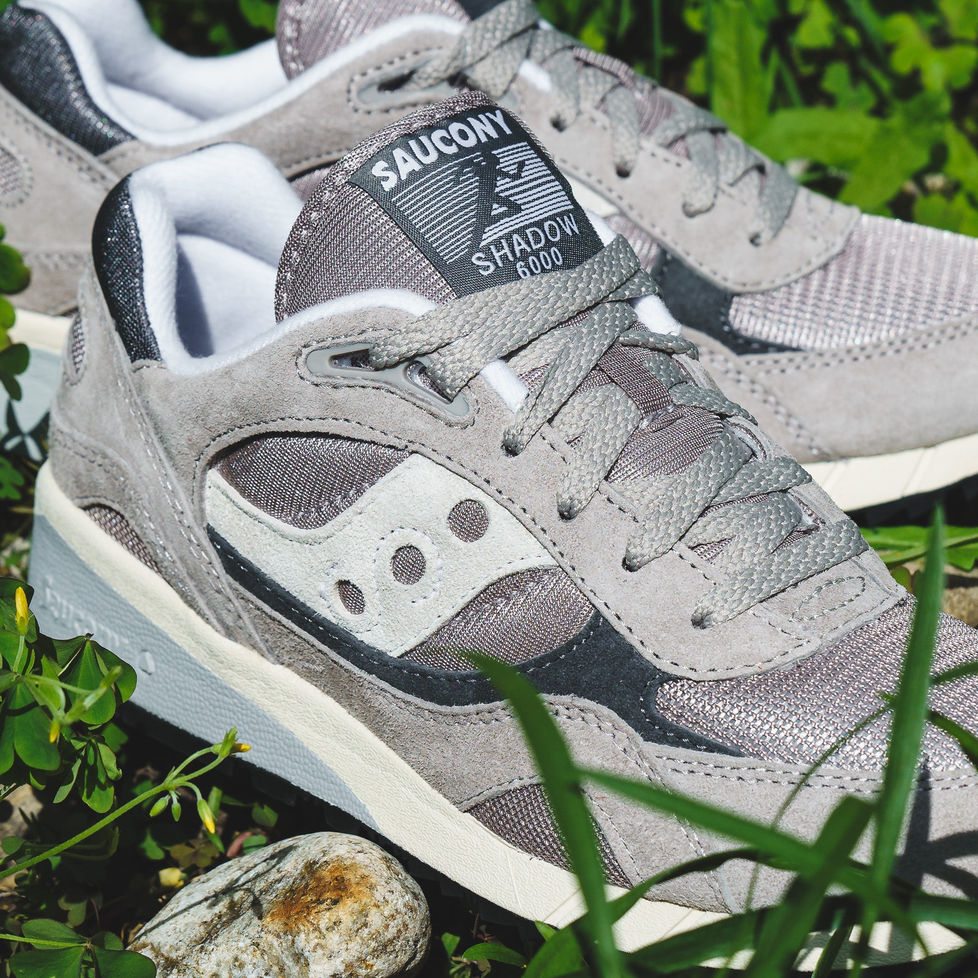 Saucony Men Shadow 6000 Gray S70441-46 - FOOTWEAR - Canada