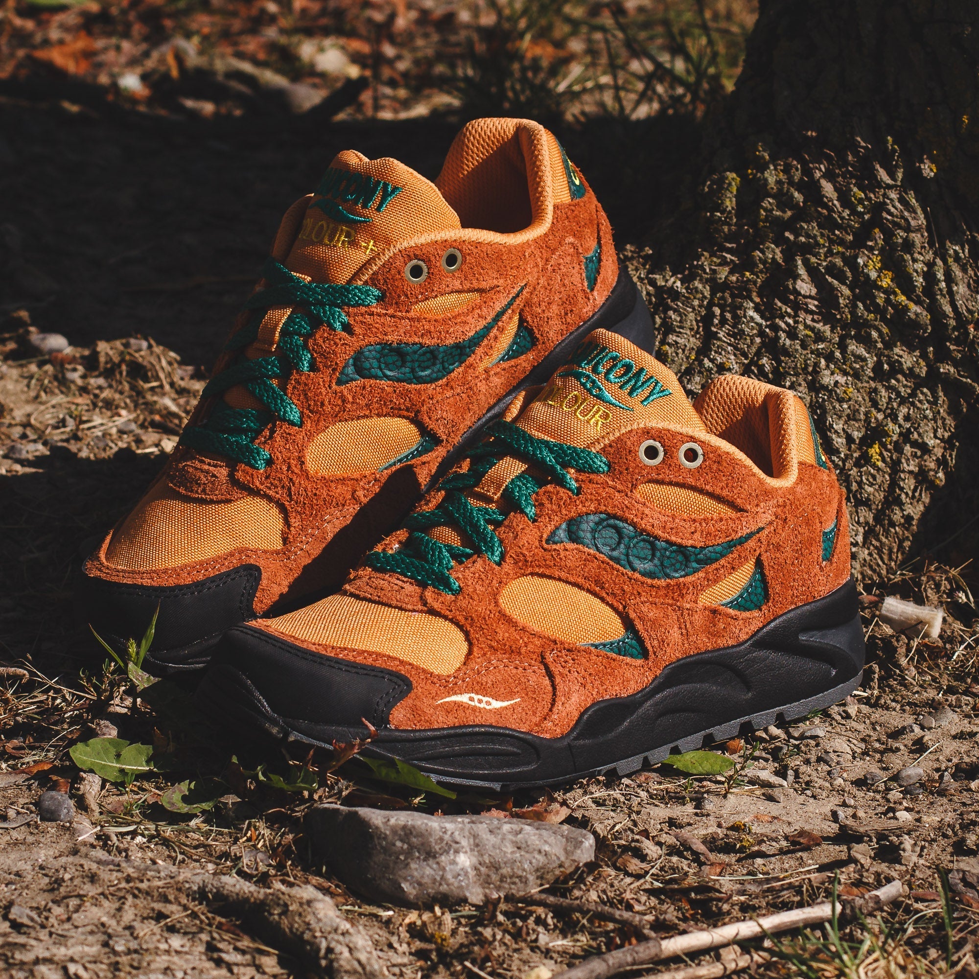 Saucony Men x Colour Plus Companie Grid Shadow 2 Forest Wander S70822-2 - FOOTWEAR - Canada