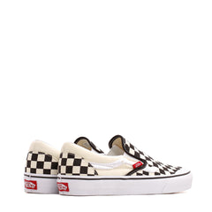 Vans Men Classic Slip-On 138 Sidestripe Black Checkerboard VN000BW3BKC - FOOTWEAR - Canada