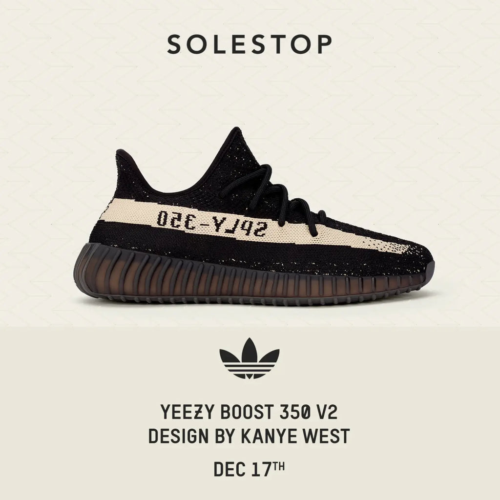 Kanye West x Adidas Yeezy Boost 350 V2 in Black/White - BY1604