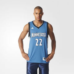 Adidas Andrew Wiggins Minnesota Timberwolves #22 Nba Jersey Away Blue A69836 - CLOTHING - Solestop.com - Canada