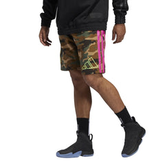 adidas Rivalry basketball men daniel patrick x james harden shorts camo fr5764 340 medium