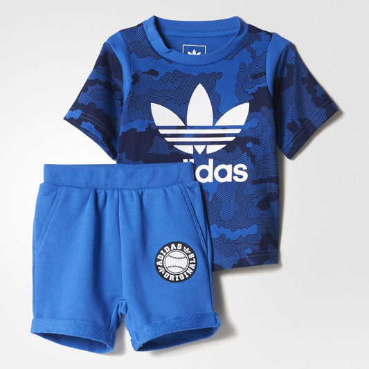 ADIDAS ORIGINALS INFANT TODDLER I TKO SET BLUE BJ8489 - CLOTHING - Solestop.com - Canada