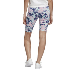 Adidas Originals Short Tight Tie Dye Vapour Blue Pink Women GL6350 - SHORTS - Solestop.com - Canada