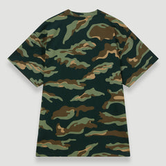 Bel-Air Athletics Men Camo Regular T-Shirt Emb Logo Military Green - T-SHIRTS - Canada