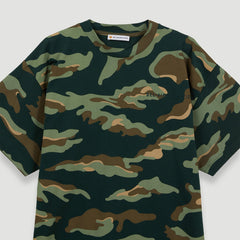 Bel-Air Athletics Men Camo Regular T-Shirt Emb Logo Military Green - T-SHIRTS - Canada