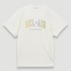 Bel-Air Athletics Men College T-Shirt Pastel White - T-SHIRTS - Canada