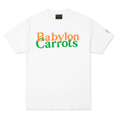 Carrots Men x Babylon Stacked Logo Tee White SLT-WHT - T-SHIRTS - Canada