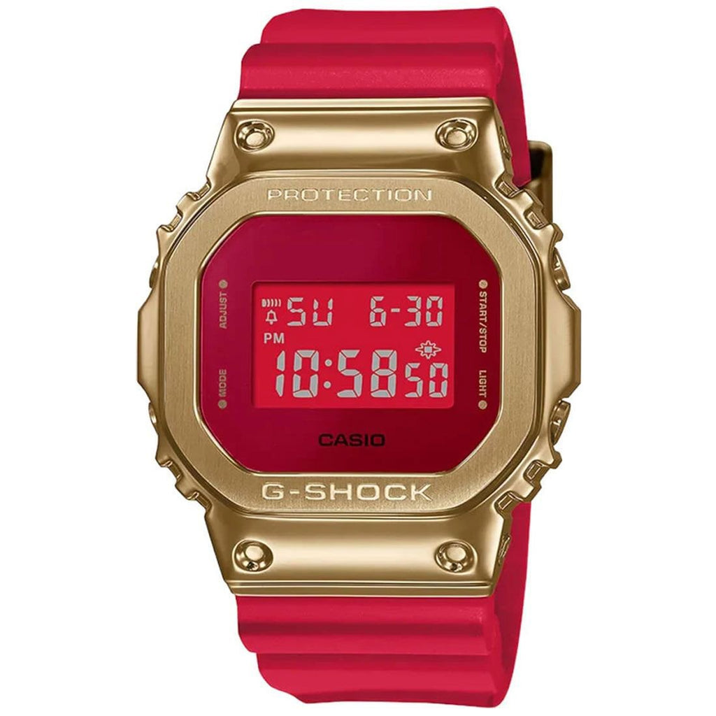 Casio G Shock 5600 CNY Year of The Ox Red Gold GM5600CX 4 Solestop