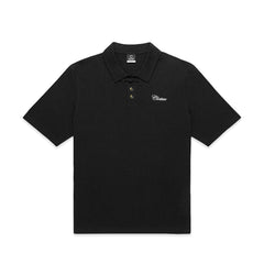 CLOTTEE Men Frog Button Up Polo Black - TOPS - Canada