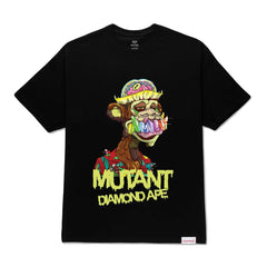 Diamond Supply Co Men Mutant Diamond Ape Tee Black - T-SHIRTS - Canada