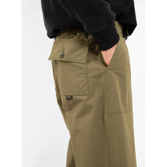 Garbstore Men Ruffle Pants Olive - BOTTOMS - Canada