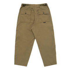 Garbstore Men Ruffle Pants Olive - BOTTOMS - Canada