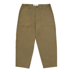 Garbstore Men Ruffle Pants Olive - BOTTOMS - Canada