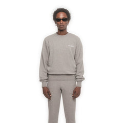 Han Kjøbenhavn Men Casual Crew Grey 40001-11 - SWEATERS - Canada