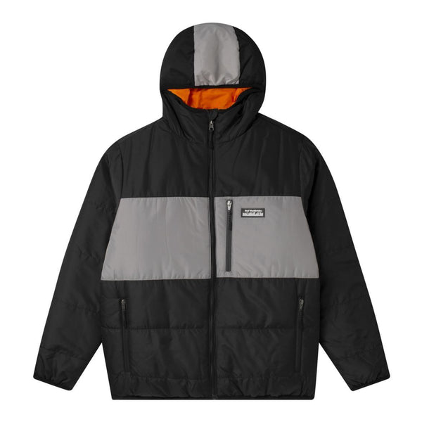 Huf Taos Reversible Puffer Jacket Black Men JK00183-BLK