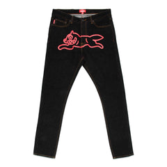 Ice Cream Men Cherry Jean Raw Black - BOTTOMS - Canada