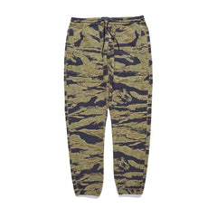 Maharishi Men Camo Reversible Sweatpants Sunbleached Gold Tigerstripe - BOTTOMS - Canada