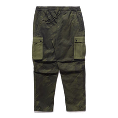 Maharishi Men Pointillist Camo Cargo Track Pants Jungle - BOTTOMS - Canada