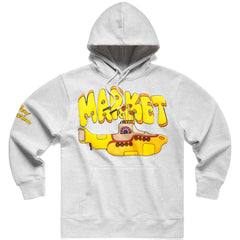 Market Men x Beatles Yellow Submarine Hoodie Ash - SWEATERS - Canada