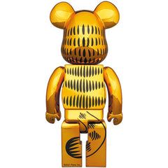 Medicom Japan Garfield Gold Chrome 100% & 400% Bearbrick MAY218836I - COLLECTIBLES - Canada