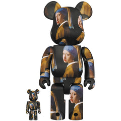 Medicom Japan Johannes Vermeer Girl With Pearl Earring 100% & 400% Bearbrick SEP218225I - COLLECTIBLES - Canada