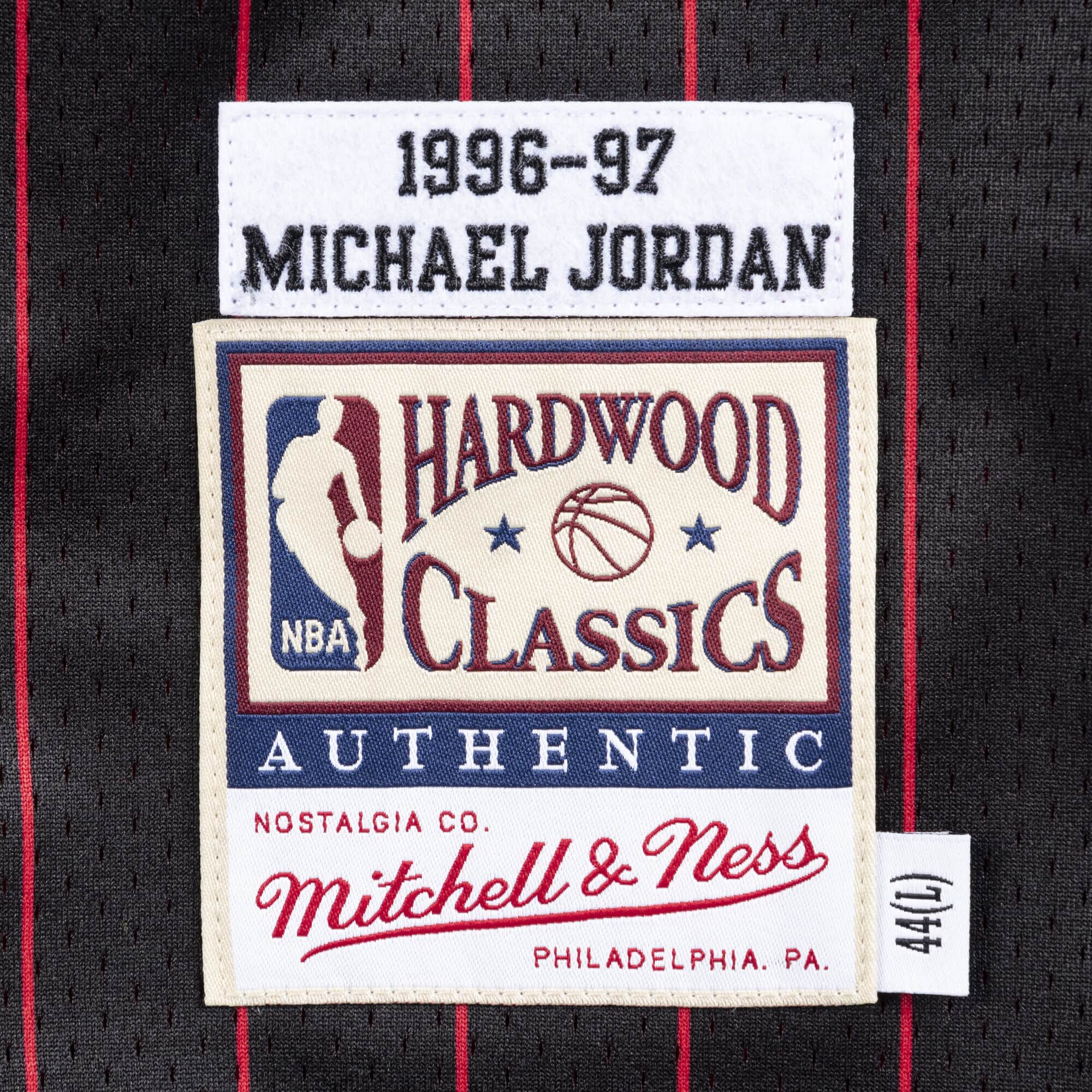 Mitchell And Ness x NBA Men Chicago Bulls Michael Jordan Jersey - Road 97  black