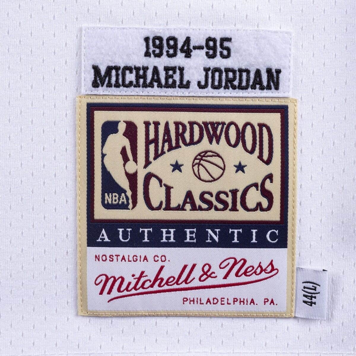 Men's Mitchell & Ness Michael Jordan White Chicago Bulls 1994/95