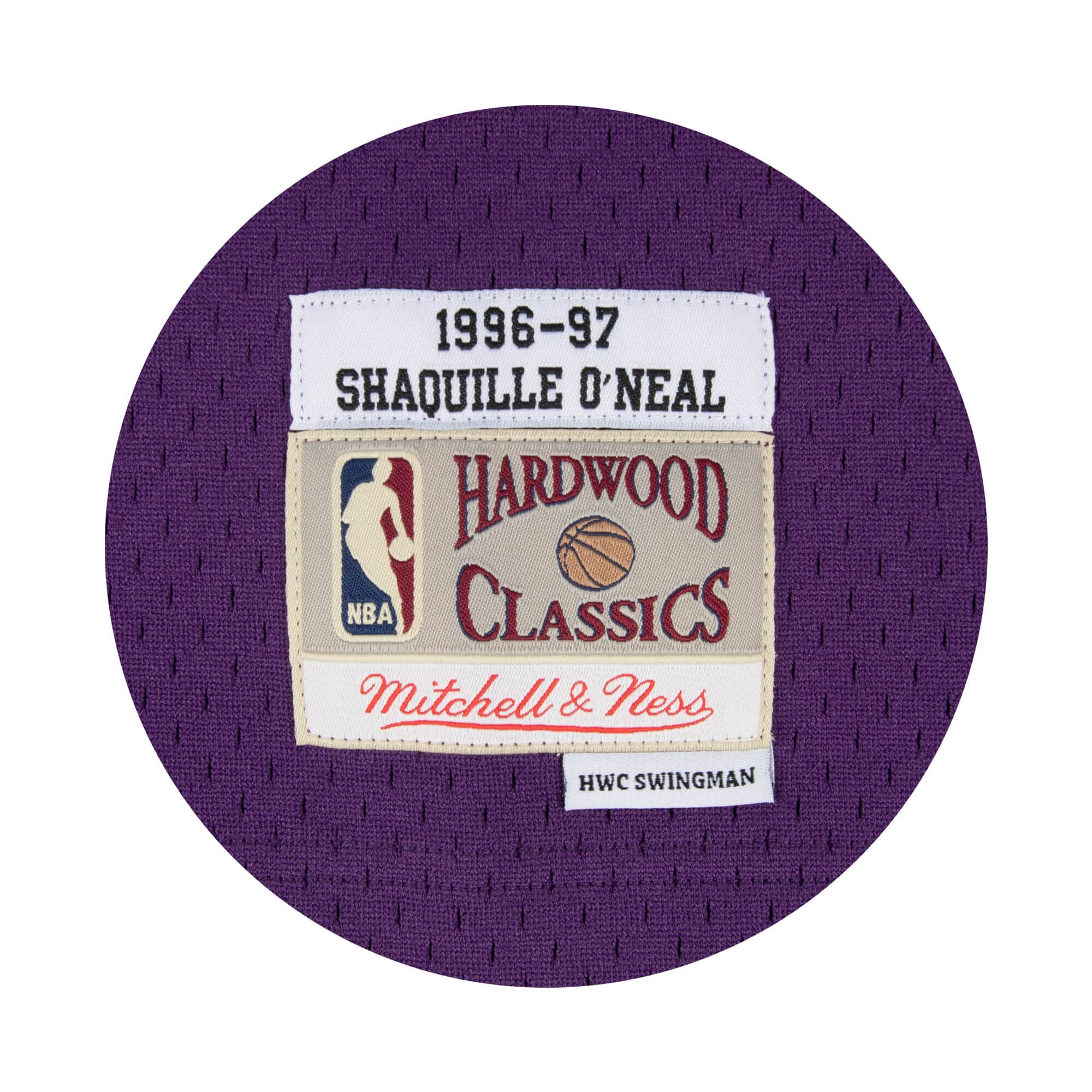  Mitchell & Ness NBA Swingman Jersey Lakers 99-00 Shaquille  O'Neal Purple SM : Sports & Outdoors