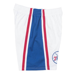 Mitchell & Ness Men NBA Philadelphia 76ers Swingman Short White 1996 SMSH18246P76W96 - SHORTS - Canada