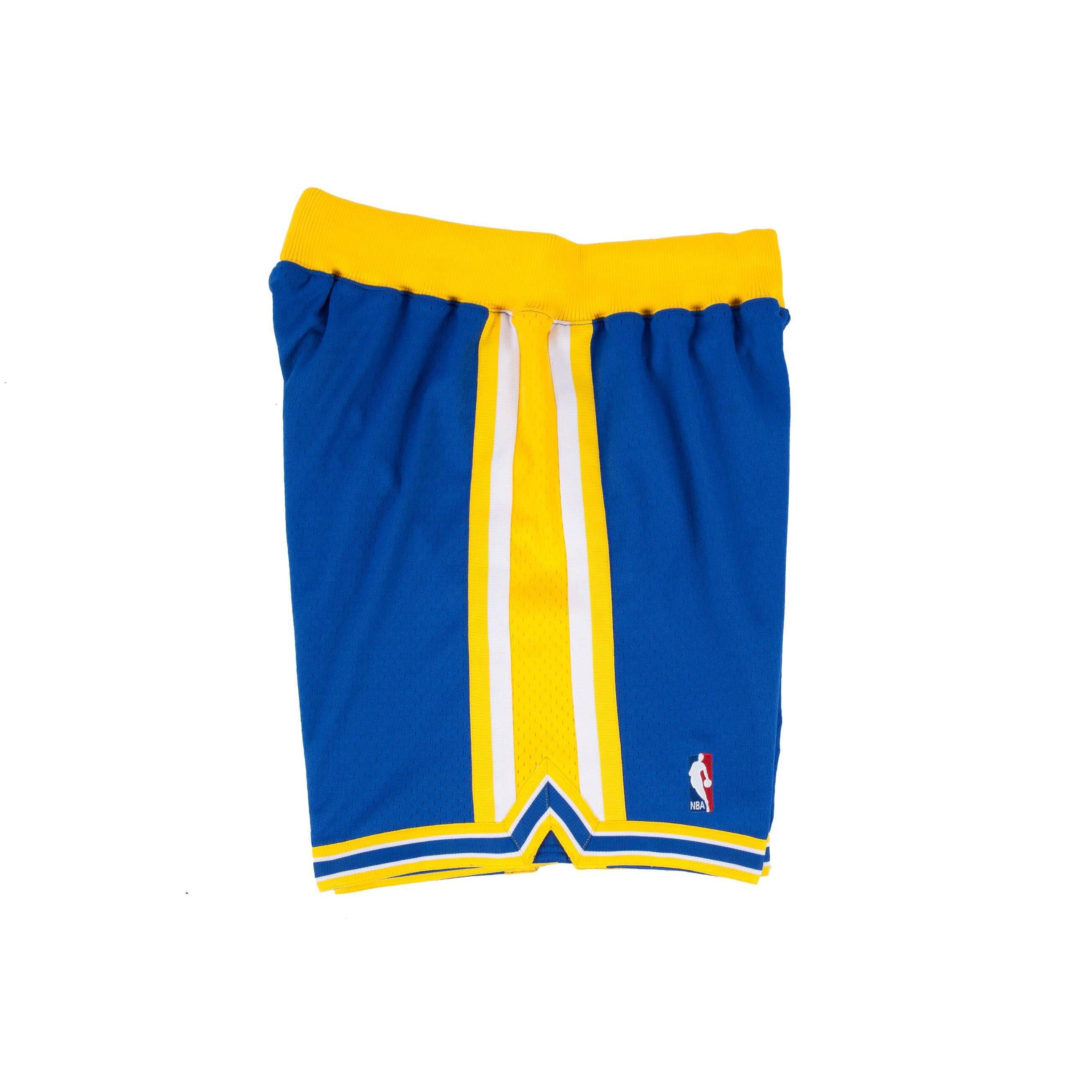 Mitchell & Ness NBA Authentic Shorts Golden State Warriors Royal Yellow  369P31095GSW