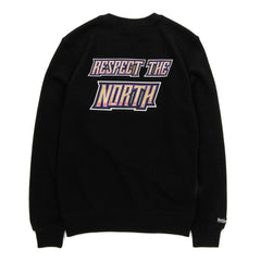 SWEATERS - Mitchell & Ness NBA Raptors Respect The North TR Crewneck Black Men 8644KRSPCTTR