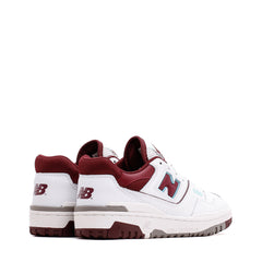 New Balance Men 550 White Burgundy BB550WBG - FOOTWEAR - Canada