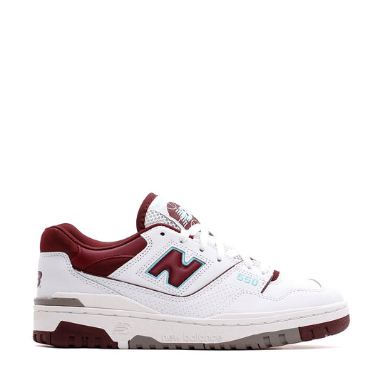 New Balance Men 550 White Burgundy BB550WBG - FOOTWEAR - Canada