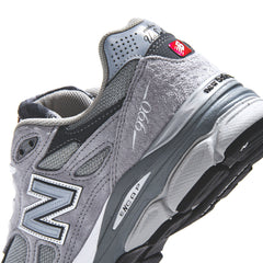 New Balance Men 990v3 Grey Made In USA M990GY3 (Solestop.com)