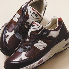 New Balance Men 991 Brown Made In UK M991GBI - FOOTWEAR - Canada